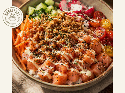 POKEBOWL GEROOKTE ZALM